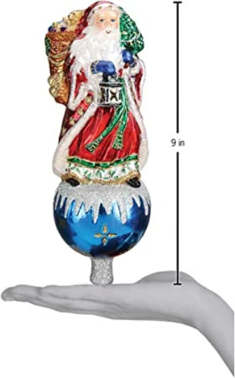 Father Christmas Old World Christmas Tree Topper