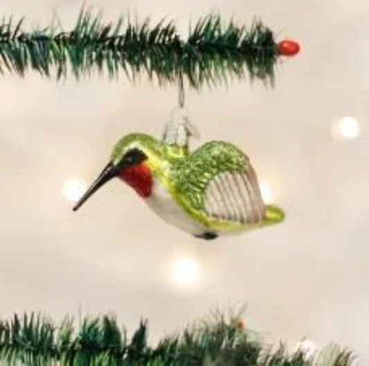 Hummingbird Old World Christmas Ornament