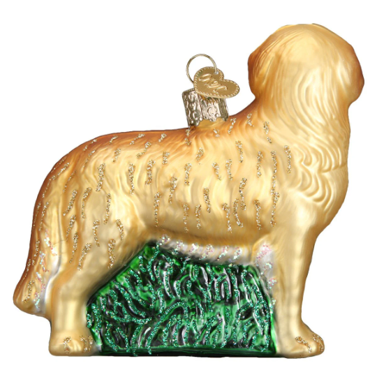 Golden Retriever Old World Christmas Ornament