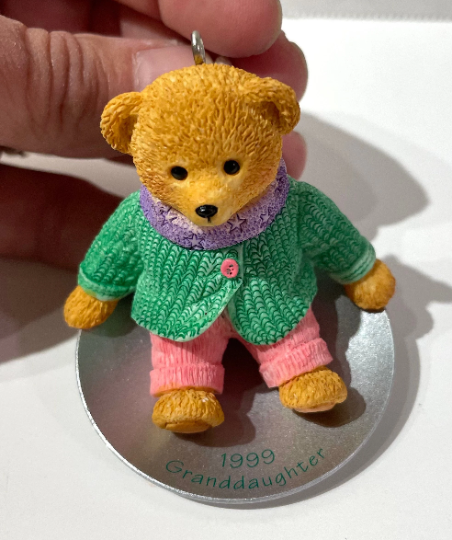 Granddaughter - Hallmark Keepsake Ornament 1999