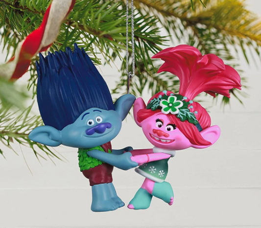 Poppy and Branch - Trolls - Hallmark Keepsake Ornament 2021