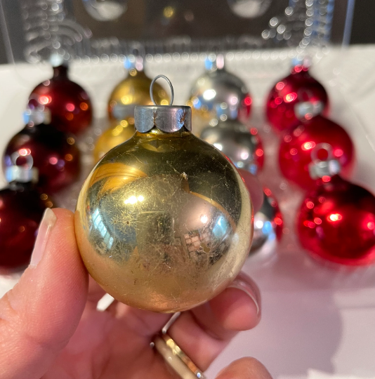 Vintage Small Christmas Ornaments
