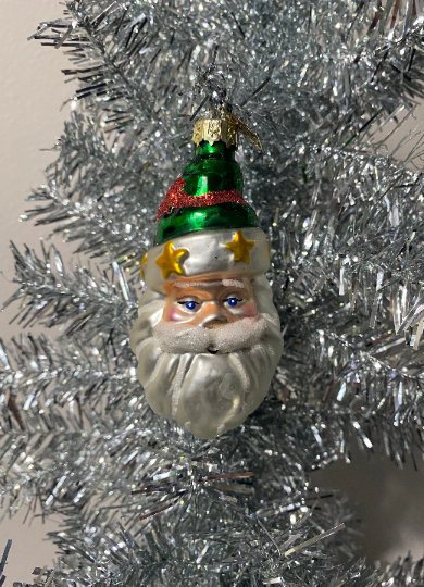 Vintage Santa Claus Christmas Ornament