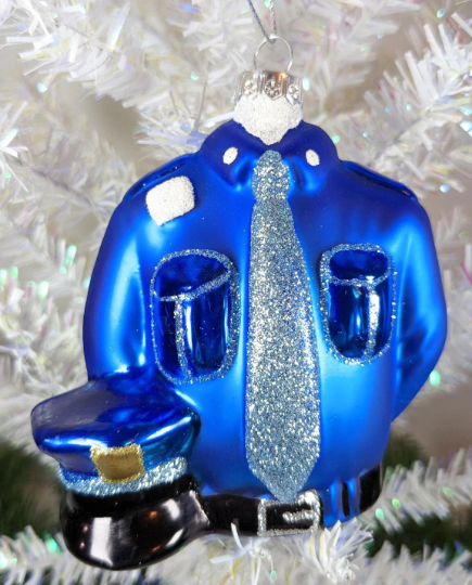 Police Uniform Christmas Ornament