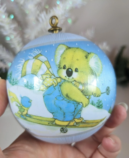 Vintage Alderbrook 1983 Koala Christmas Ornament