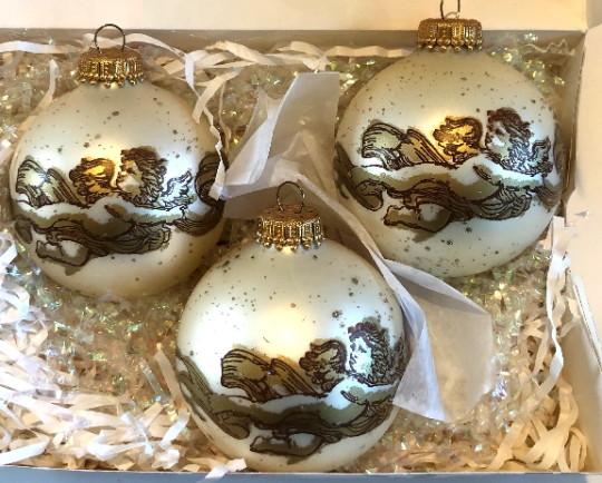 Vintage Angel Christmas Ornaments