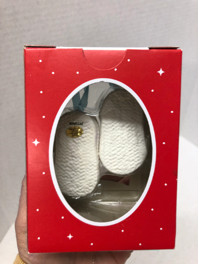 Babys First Christmas Baby Booties American Greetings Christmas Ornament