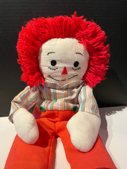 Vintage Hand Made Raggedy Andy Doll