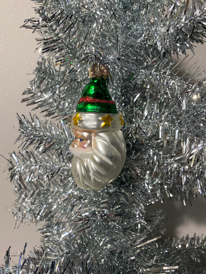 Vintage Santa Claus Christmas Ornament