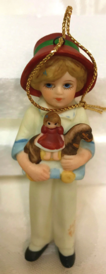 Vintage Jan Hagara Christmas Ornament - Jody