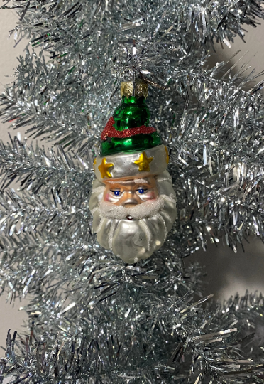 Vintage Santa Claus Christmas Ornament