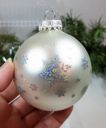 Vintage Snowflake Christmas Ornaments