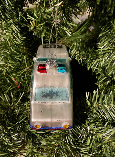 Police Car Christmas Ornament