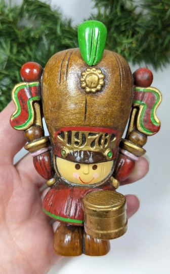 Vintage Hallmark 1976 Drummer Boy Christmas Ornament