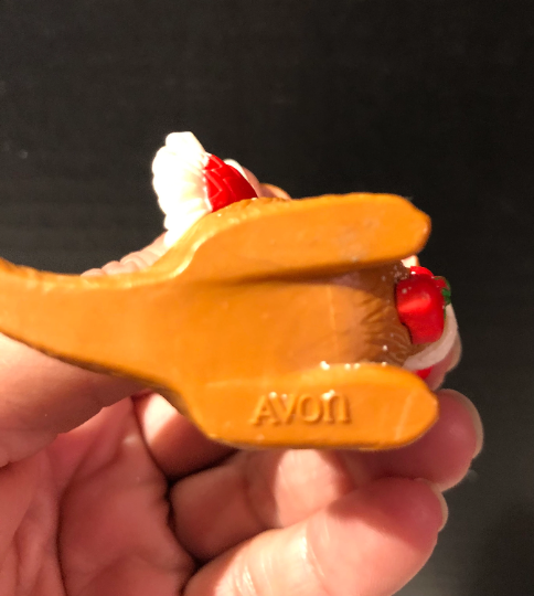 Vintage Avon Kangaroo and Joey Christmas Ornament