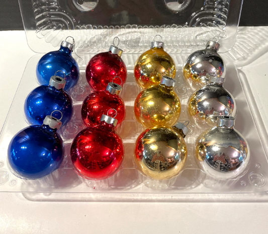 Vintage Rauch Christmas Ornaments
