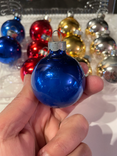 Vintage Rauch Christmas Ornaments