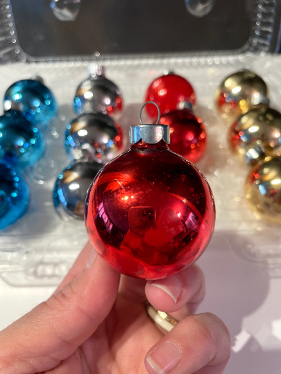 Vintage Small Christmas Ornaments