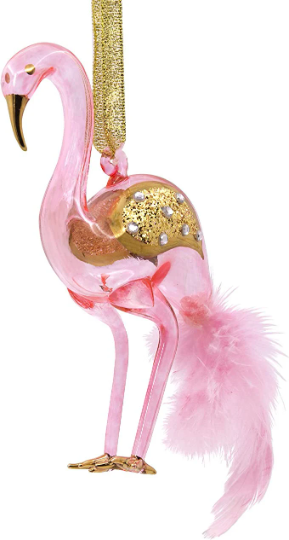 Pink Flamingo - Hallmark Signature Ornament 2022