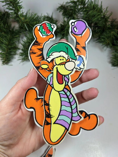 Winnie the Pooh and Tigger Christmas Ornaments