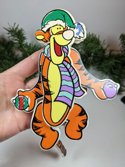 Winnie the Pooh and Tigger Christmas Ornaments