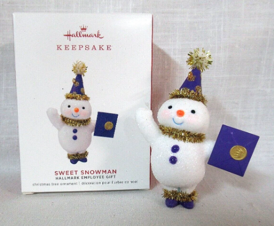 Sweet Snowman - Hallmark Keepsake Ornament 2019