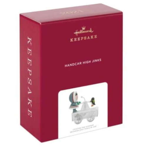 Handcar High Jinks - Hallmark Keepsake Ornament 2021
