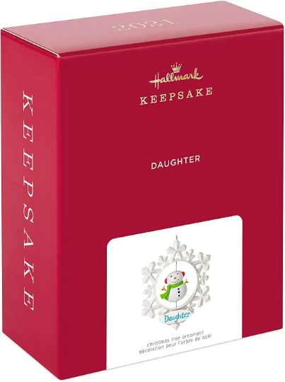 Daughter Snowflake - Hallmark Keepsake Ornament 2021