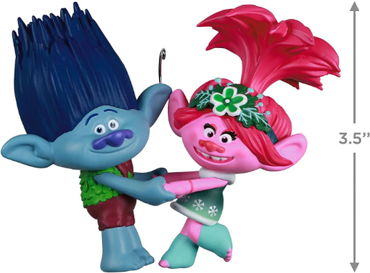 Poppy and Branch - Trolls - Hallmark Keepsake Ornament 2021