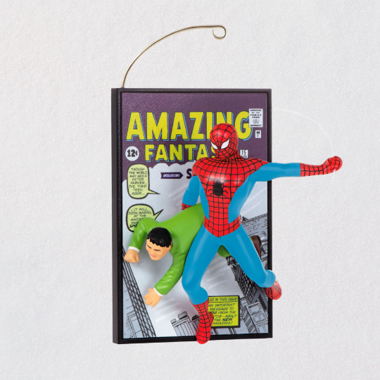 Amazing Fantasy Spiderman - Hallmark Keepsake Ornament 2022