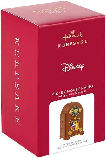 Mickey Mouse Radio - Hallmark Keepsake Ornament 2021