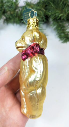 Teddy Bear Christborn Christmas Ornament