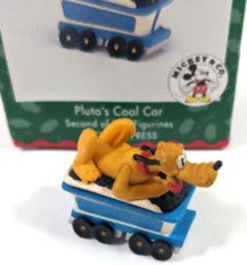 Pluto's Coal Car - Merry Miniatures - Hallmark Keepsake 1998