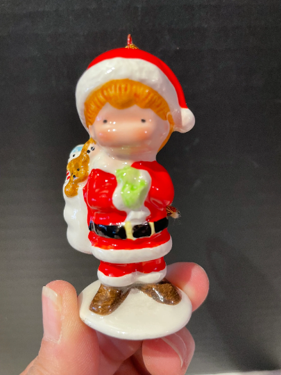 Vintage Joan Walsh Anglund 1981 Christmas Ornament