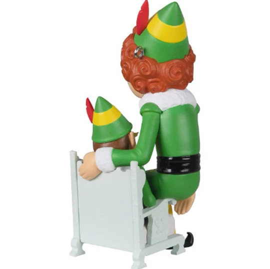Papa Elf and Buddy the Elf - Hallmark Keepsake Ornament 2022