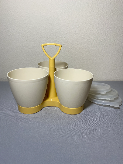 Vintage Tupperware Condiment Set