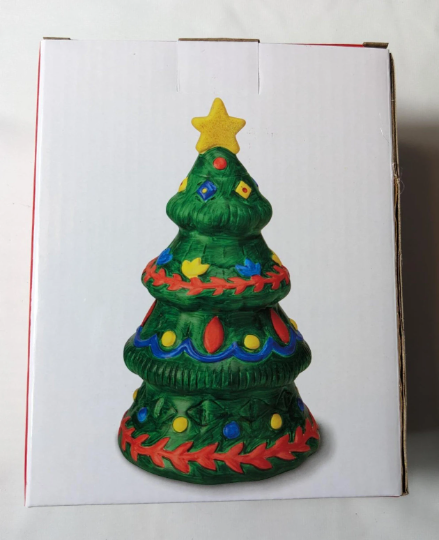 Ceramic Christmas Tree Painting Holiday Craft Kit