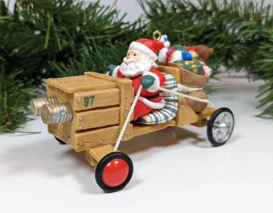 The Claus-Mobile 'Here Comes Santa' Christmas Ornament