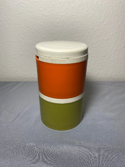 Vintage Tupperware Harvest Color Stacking Shakers