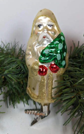 Inge Glas Father Christmas Clip Ornament