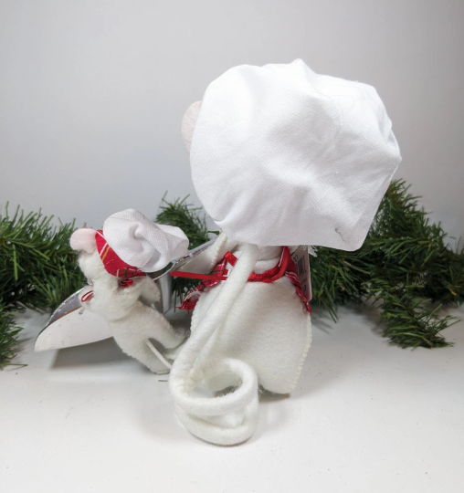 Sugar & Spice Mice Hand Made Annalee Christmas Doll