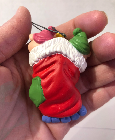 Vintage Three Little Piggies Christmas Ornament