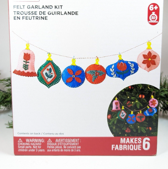 Creatology Felt Garland Christmas Craft Kit