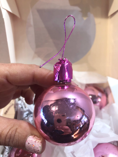 Vintage Hot Pink Christmas Ornaments – Petal Pushers Nursery