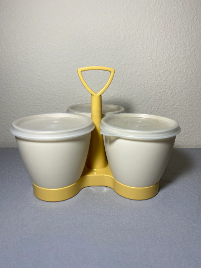 Vintage Tupperware Condiment Set