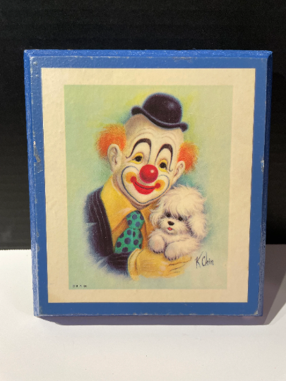 Vintage K. Chin Clown Pictures