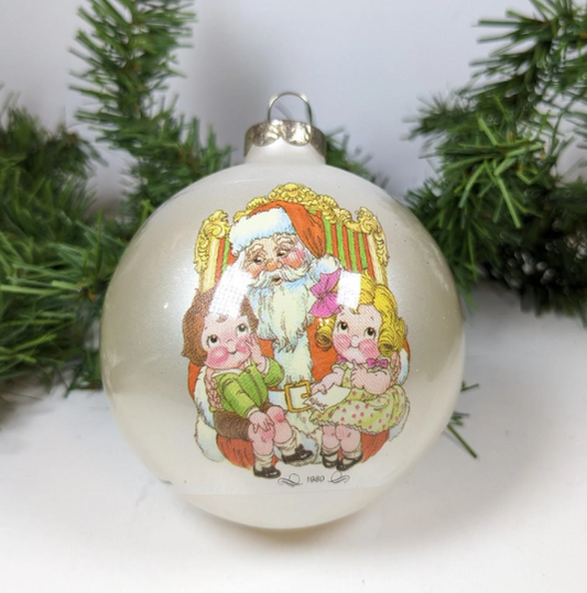 Vintage 1980 Campbells Soup Kids Christmas Ornament