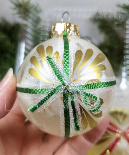 Vintage Glass Christmas Ornaments Made in West Germany