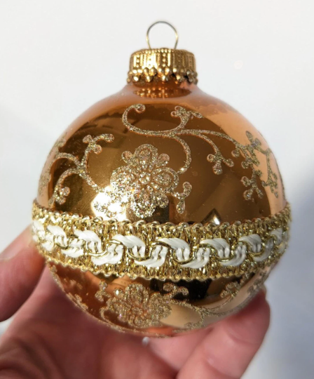 Vintage Krebs Victorian Christmas Ornaments