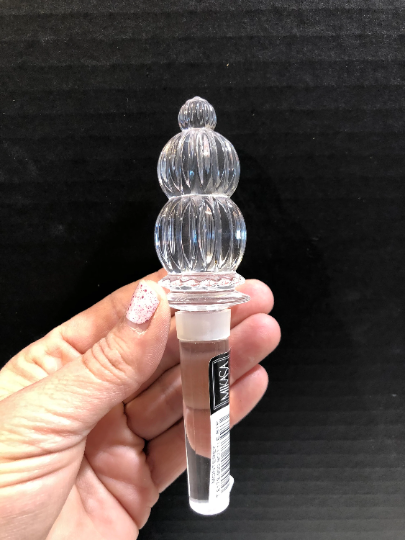 Vintage Rare Mikasa Crystal Wine Bottle Stopper